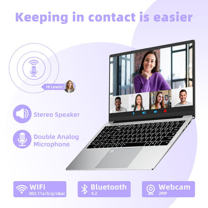 AIERXUAN 15.6" FHD IPS Laptop Computer, Windows 11 Laptops with 16GB RAM 512GB 4 Cores N5095, Fingerprint, Backlit Keyboard, Wi-Fi 5, BT4.2, Numpad, for Business and Students