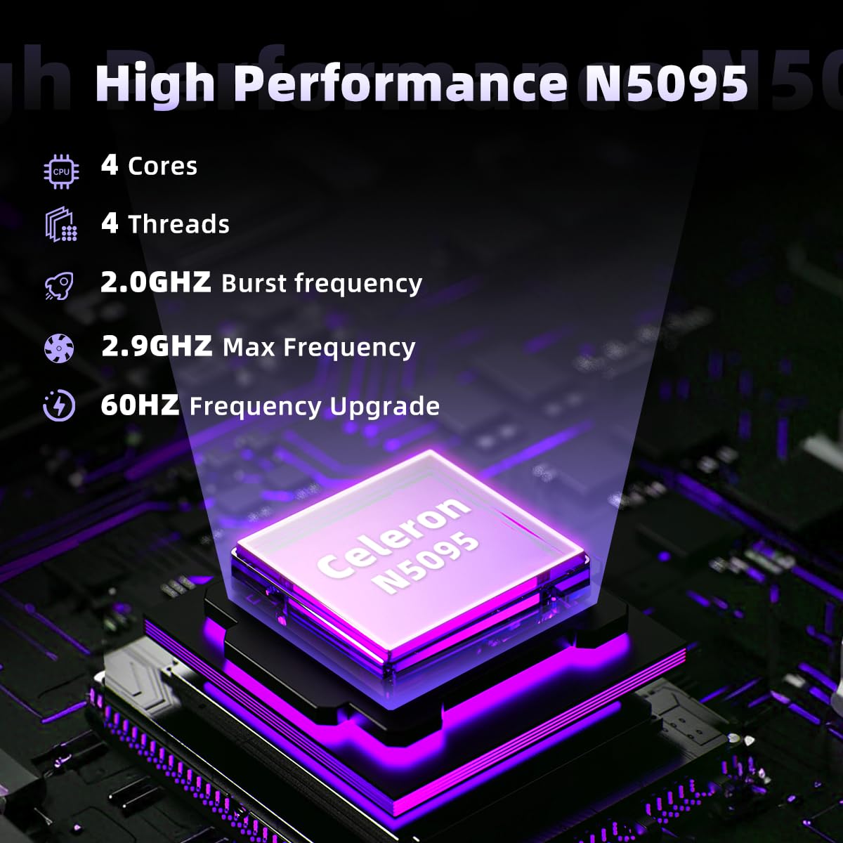 AIERXUAN 15.6" FHD IPS Laptop Computer, Windows 11 Laptops with 16GB RAM 512GB 4 Cores N5095, Fingerprint, Backlit Keyboard, Wi-Fi 5, BT4.2, Numpad, for Business and Students