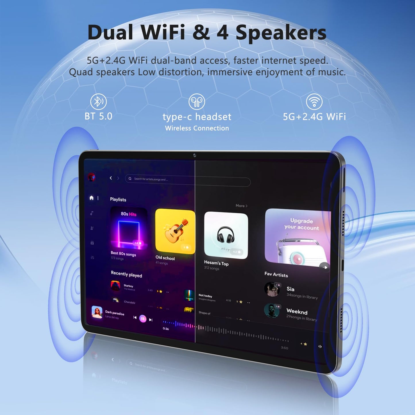 Tablet, Android 15 Tablet, 20GB RAM 128GB ROM 1TB Expansion, A733 8-Core Processor, 12 inch 2000x1200 FHD Touch Screen, 5MP+13MP Camera, WiFi6, 8000mAh Battery, Support 20W Fast Charge, Metal Grey